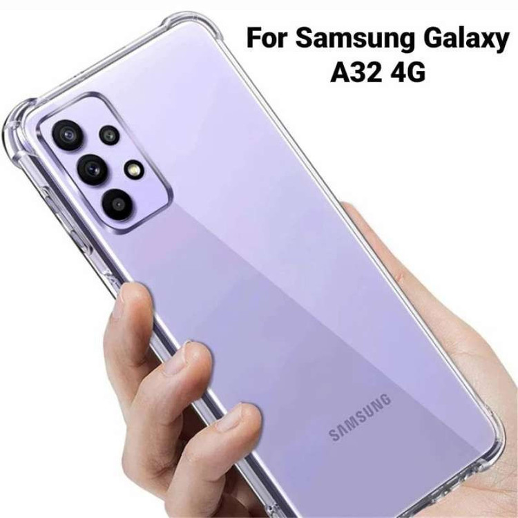 کاور مدل ژله ای کپسول دار مناسب برای گوشی موبایل سامسونگ Galaxy A32 4g