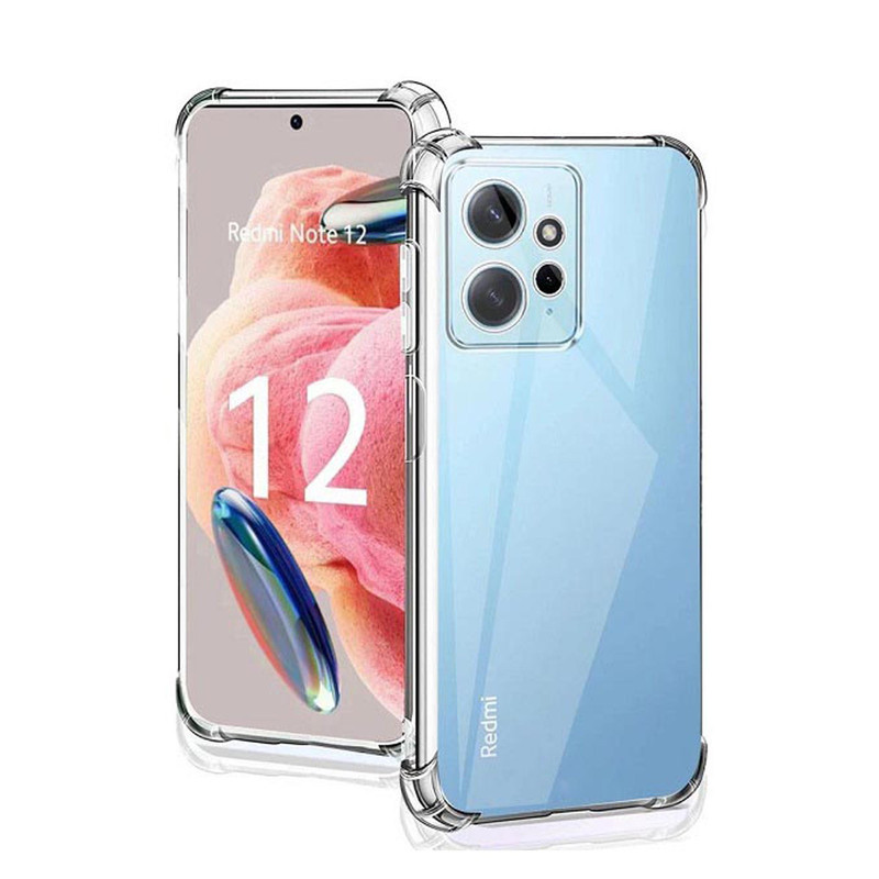 کاور مدل شفاف مناسب برای گوشی موبایل شیائومی Redmi note 12 4G