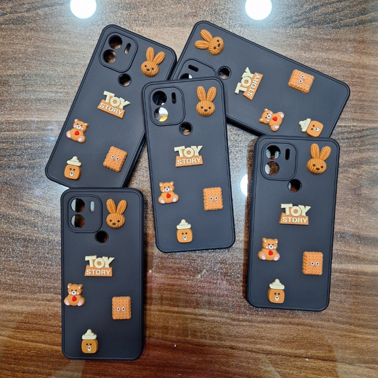 کاور طرح عروسک برجسته مدل A1 plus مناسب برای گوشی موبایل شیائومی Redmi A1 Plus / A2 Plus