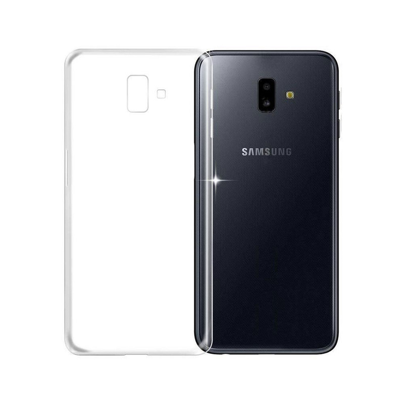 کاور مدل ژله ای شفاف مناسب برای گوشی موبایل سامسونگ galaxy J6 PLUS / j6plus