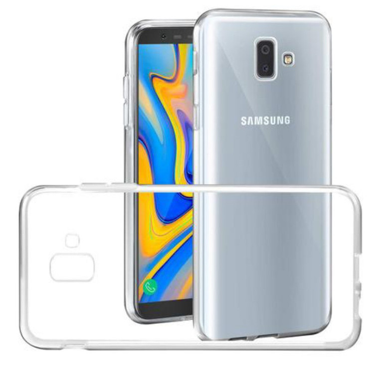 کاور مدل ژله ای شفاف مناسب برای گوشی موبایل سامسونگ galaxy J6 PLUS / j6plus