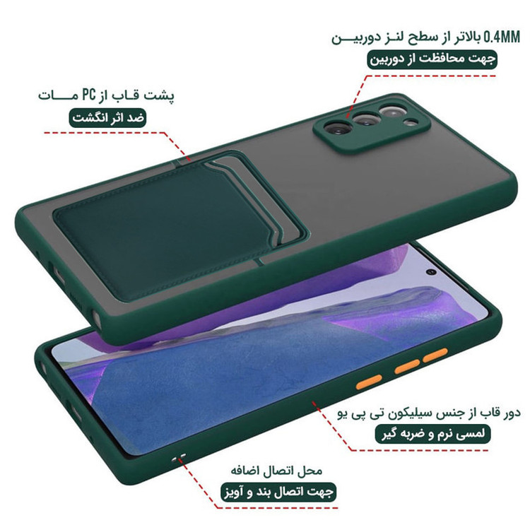 کاور گاردتک مدل MBC Card مناسب برای گوشی موبایل سامسونگ Galaxy A03s