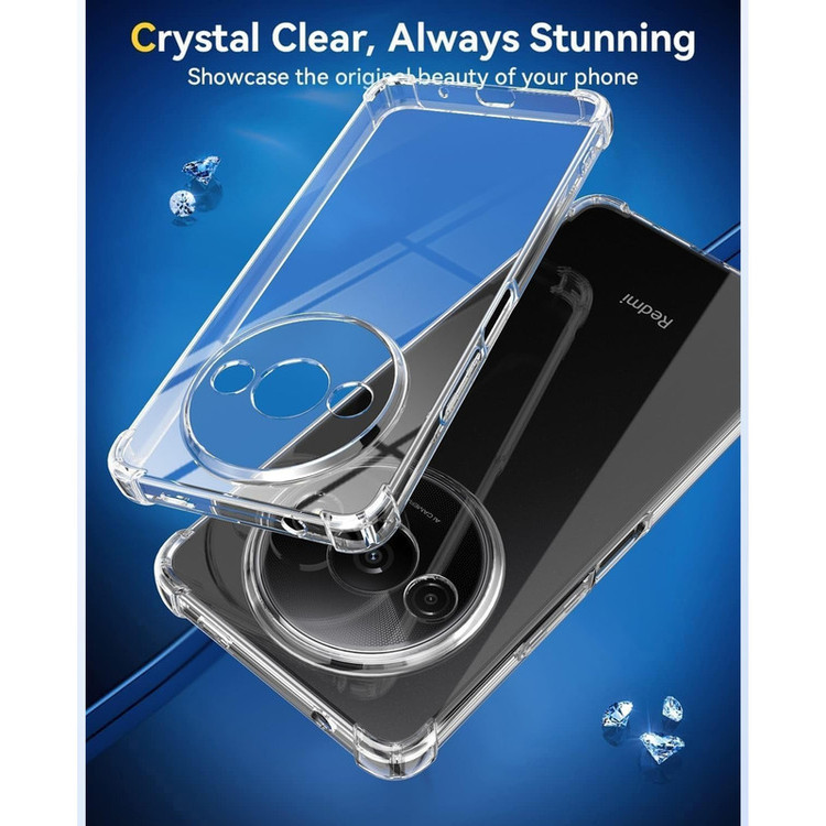 کاور اسپارتان مدل Airbag Strap مناسب برای گوشی موبایل شیائومی Redmi A3X/ A3 2024 به همراه بندآویز