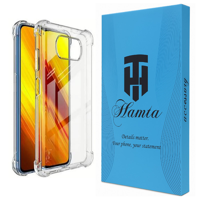 کاور همتا مدل بی رنگ مناسب برای گوشی موبایل شیائومی Poco X3/ Poco X3 pro/ Poco X3 NFC