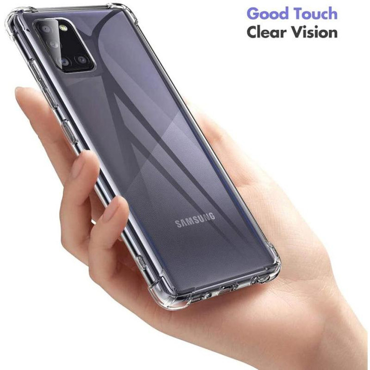 کاور مدل ژله ای کپسول دار مناسب برای گوشی موبایل سامسونگ Galaxy a31