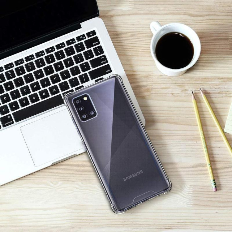کاور مدل ژله ای کپسول دار مناسب برای گوشی موبایل سامسونگ Galaxy a31
