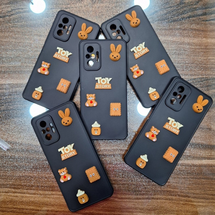 کاور طرح عروسک برجسته مدل Note 10 Pro مناسب برای گوشی موبایل شیائومی Redmi Note 10 Pro / Note 10 Pro Max