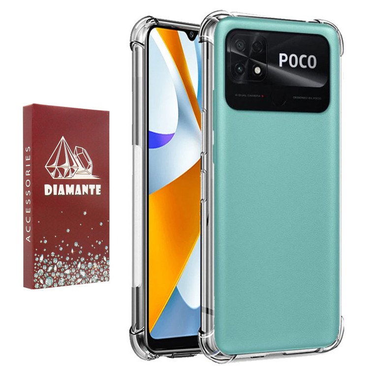 کاور دیامانته مدل Shafaf Rd مناسب برای گوشی موبایل شیائومی Poco C40