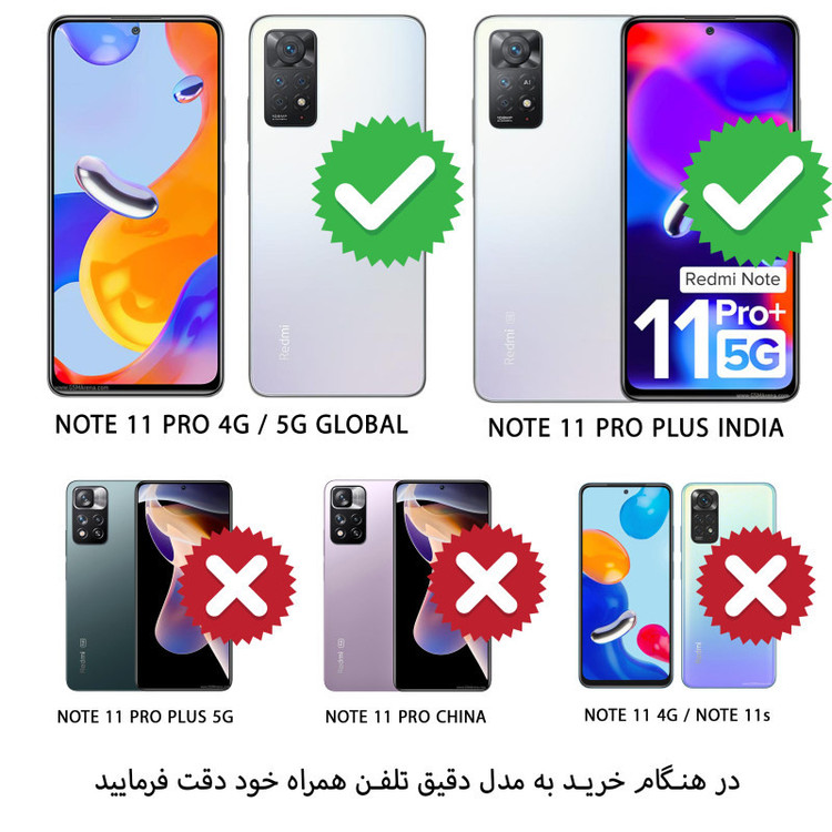 کاور گاردتک مدل Silicamp مناسب برای گوشی موبایل شیائومی Redmi Note 11 Pro