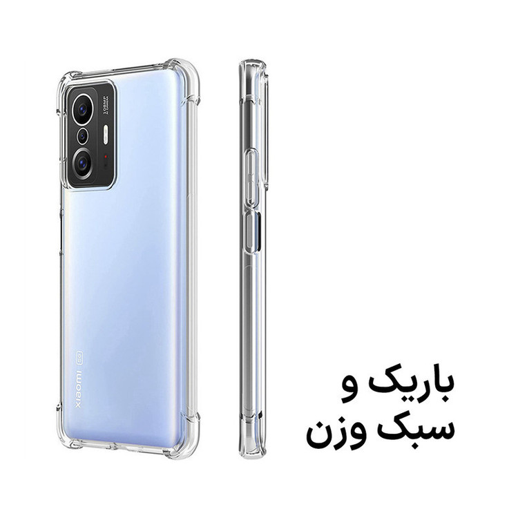 کاور مدل Clear مناسب برای گوشی موبایل شیائومی Mi 11T / 11T Pro