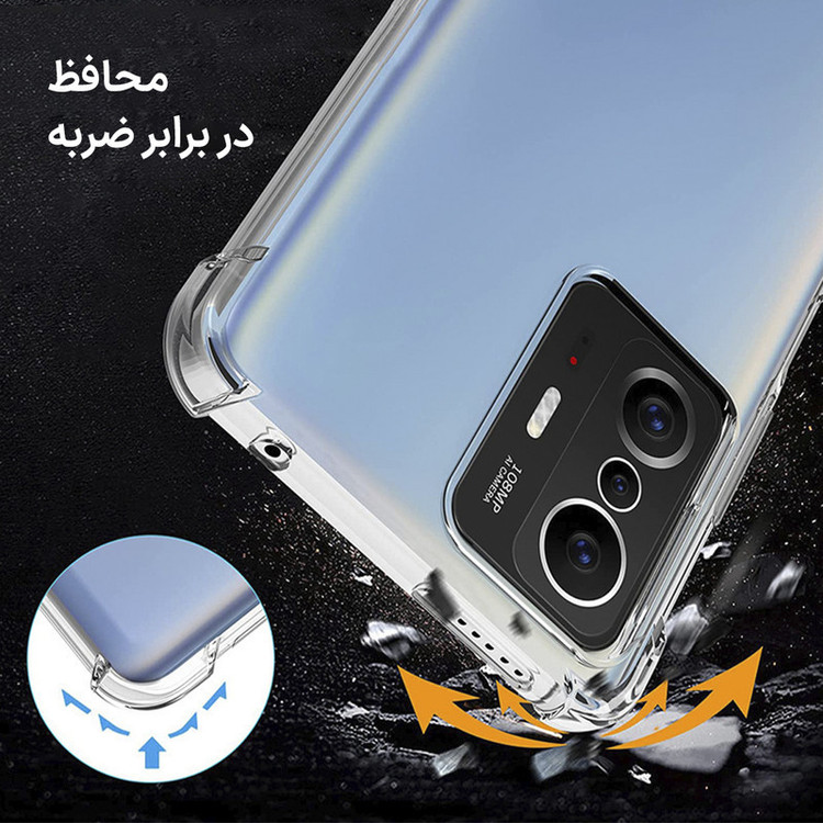 کاور مدل Clear مناسب برای گوشی موبایل شیائومی Mi 11T / 11T Pro