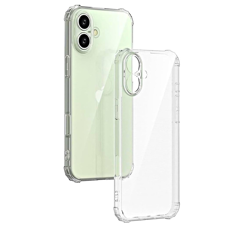 کاور مدل شفاف مناسب برای گوشی موبایل اپل iPhone 17