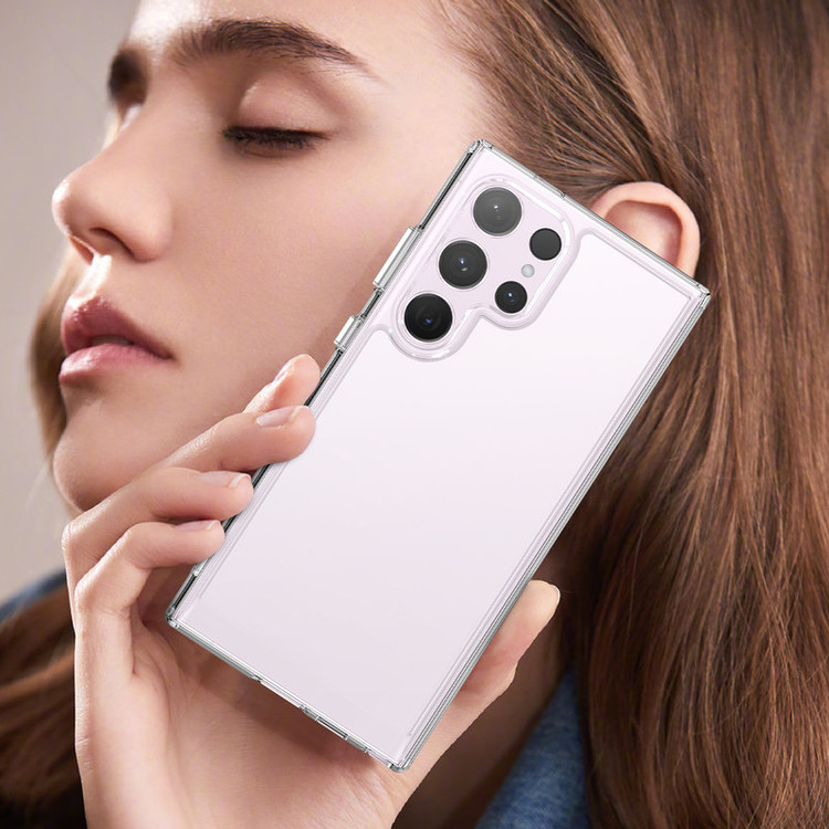 کاور اسپارتان مدل Airbag Space Strap مناسب برای گوشی موبایل سامسونگ Galaxy S22 Ultra به همراه بند آویز