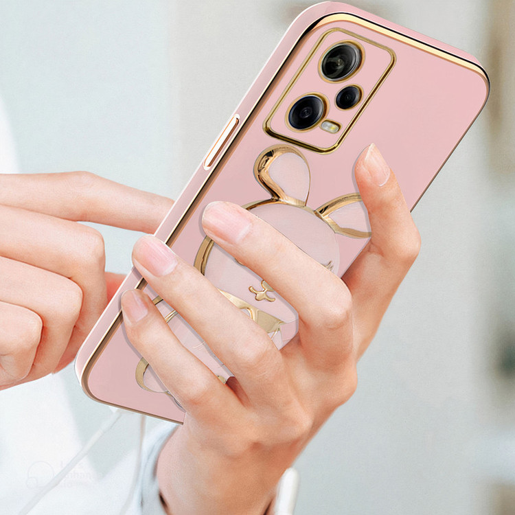 کاور اسپارتان مدل Bunny Strap مناسب برای گوشی موبایل شیائومی Poco X5 Pro به همراه بند