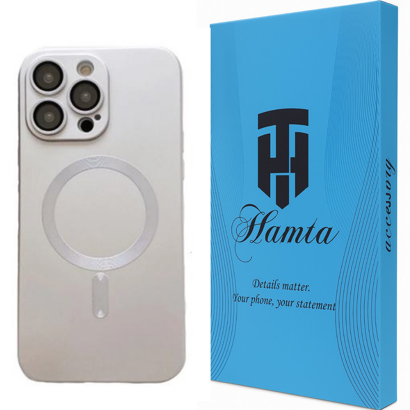 کاور همتا قاب مدل مگ سیف مناسب برای گوشی موبایل اپل iPhone 16 pro max