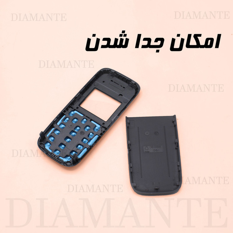 کاور دیامانته مدل Noki1200 Gn مناسب برای گوشی موبایل نوکیا 1200