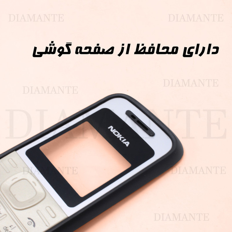 کاور دیامانته مدل Noki1200 Gn مناسب برای گوشی موبایل نوکیا 1200