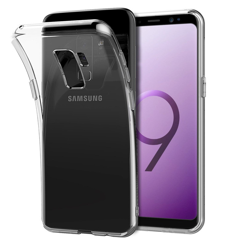 کاور مدل Clear TPU مناسب برای گوشی موبایل سامسونگ Galaxy S9 Plus
