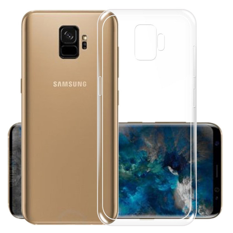 کاور مدل Clear TPU مناسب برای گوشی موبایل سامسونگ Galaxy S9 Plus