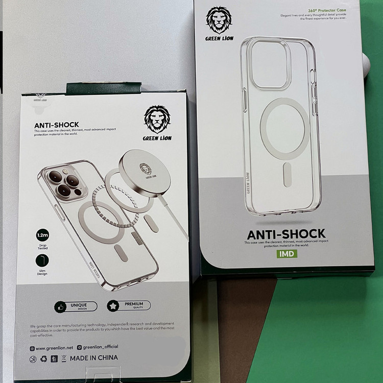 کاور گرین مدل Anti-Shock Magsafe مناسب برای گوشی موبایل اپل iPhone 14 Plus