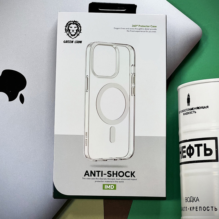 کاور گرین مدل Anti-Shock Magsafe مناسب برای گوشی موبایل اپل iPhone 14 Plus