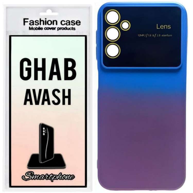 کاور قاب آوش طرح آبرنگی مدل سیلیکونی کد 002AB مناسب برای گوشی موبایل سامسونگ GALAXY A24