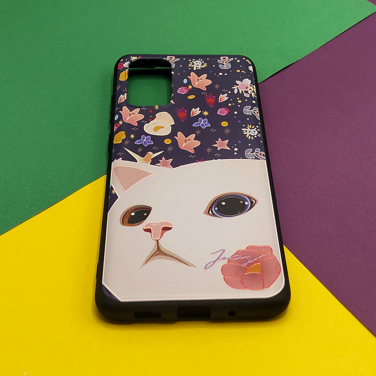 کاور مدل گربه کد 03 مناسب برای گوشی موبایل سامسونگ Galaxy S20 plus