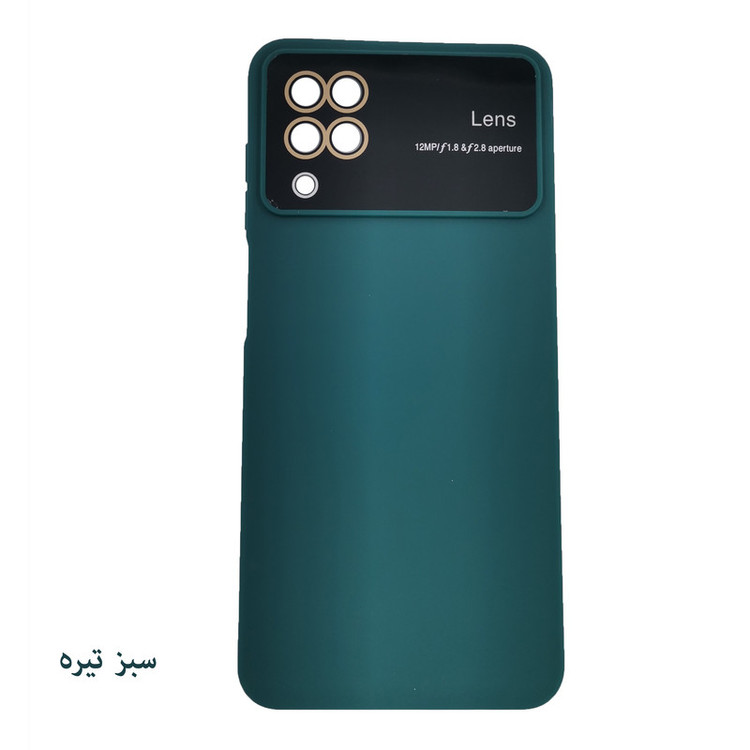 کاور لیمیا مدل کلاسیک ژله ای لنزدار مناسب برای گوشی موبایل سامسونگ Galaxy A12