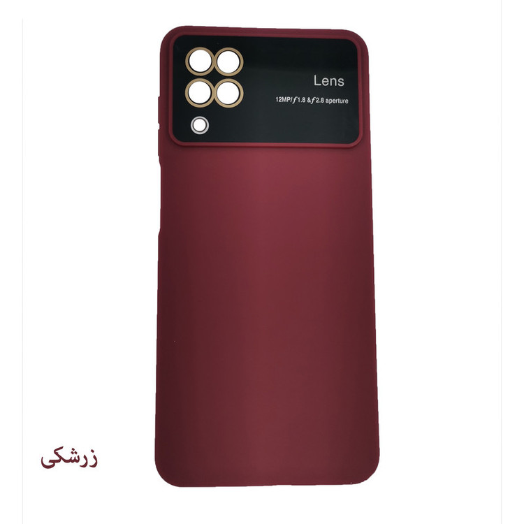 کاور لیمیا مدل کلاسیک ژله ای لنزدار مناسب برای گوشی موبایل سامسونگ Galaxy A12