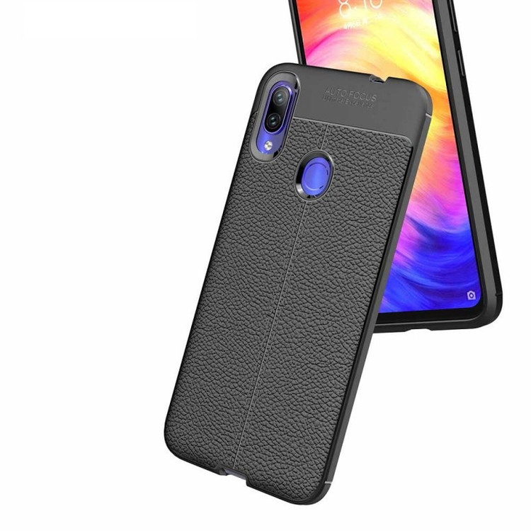کاور طرح چرم مدل SFP-70 مناسب برای گوشی موبایل شیائومی Redmi Note 7