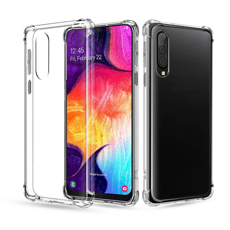 کاور مدل شفاف مناسب برای گوشی موبایل سامسونگ Galaxy A50