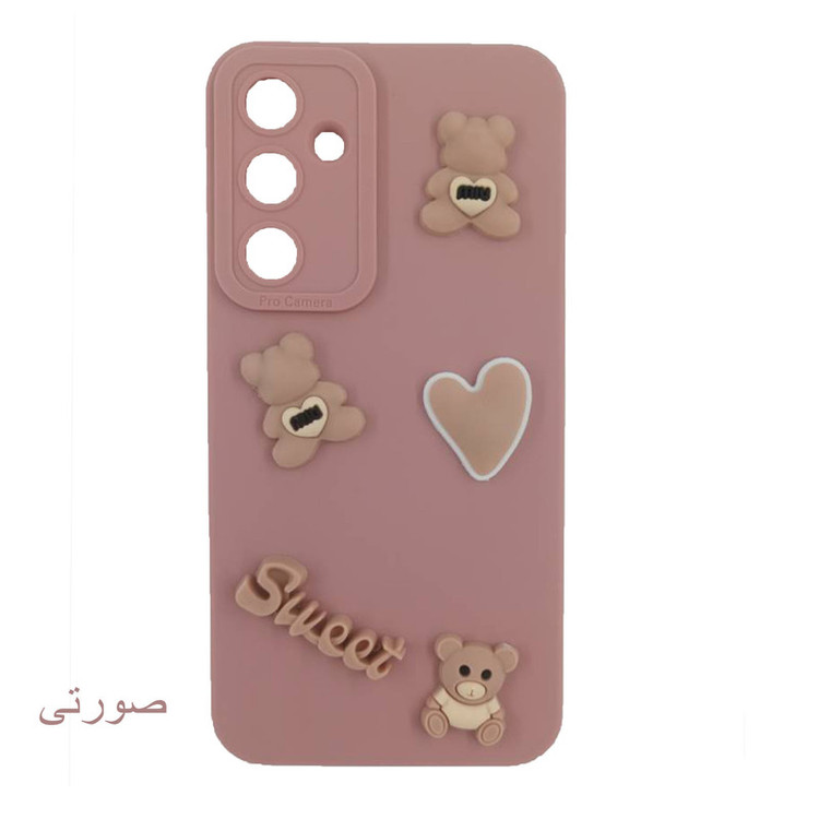 کاور لیمیا مدل عروسکی طرح Sweet مناسب برای گوشی موبایل سامسونگ Galaxy A05s به همراه بند آویز