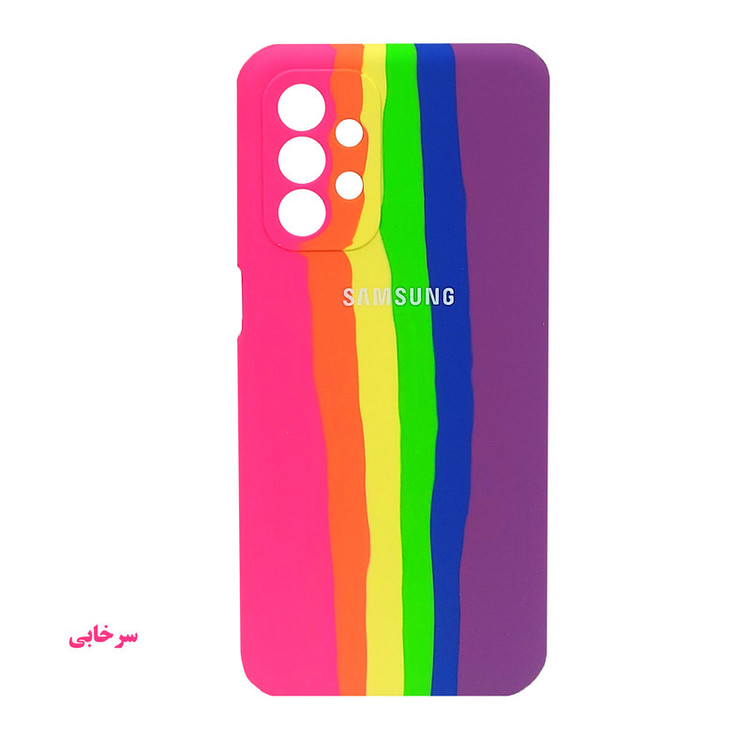 کاور لیمیا مدل سیلیکونی زیر بسته طرح آبرنگی مناسب برای گوشی موبایل سامسونگ Galaxy A73