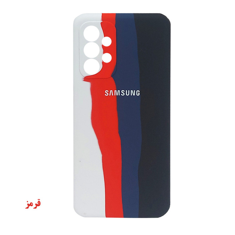 کاور لیمیا مدل سیلیکونی زیر بسته طرح آبرنگی مناسب برای گوشی موبایل سامسونگ Galaxy A73