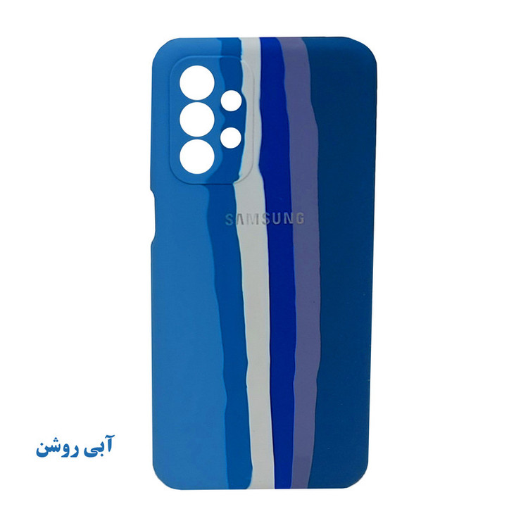 کاور لیمیا مدل سیلیکونی زیر بسته طرح آبرنگی مناسب برای گوشی موبایل سامسونگ Galaxy A73