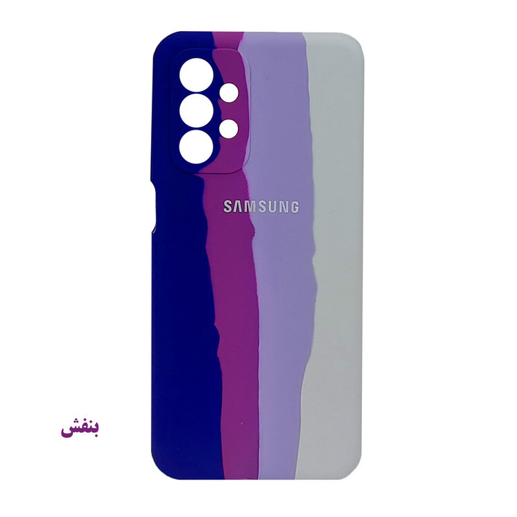 کاور لیمیا مدل سیلیکونی زیر بسته طرح آبرنگی مناسب برای گوشی موبایل سامسونگ Galaxy A73