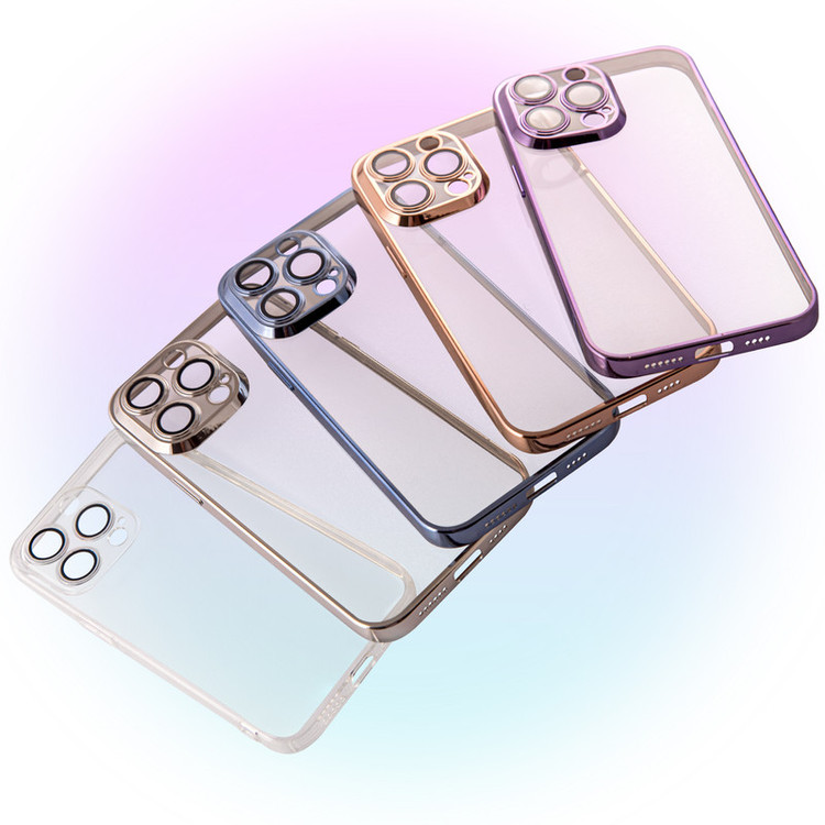 کاور کلاسیک طرح BARRIER/SHAFFAF مدل دورنگی KHO.792 مناسب برای گوشی موبایل اپل iphone 14
