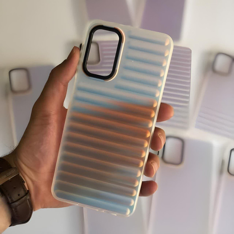 کاور قاب پلاس طرح هفت رنگی مدل 01 مناسب برای گوشی موبایل سامسونگ GALAXY A04S