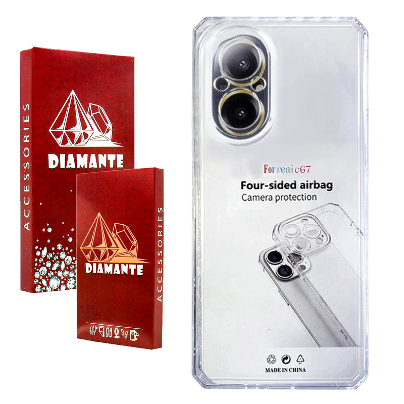 کاور دیامانته مدل Nocolor Rd مناسب برای گوشی موبایل ریلمی C67
