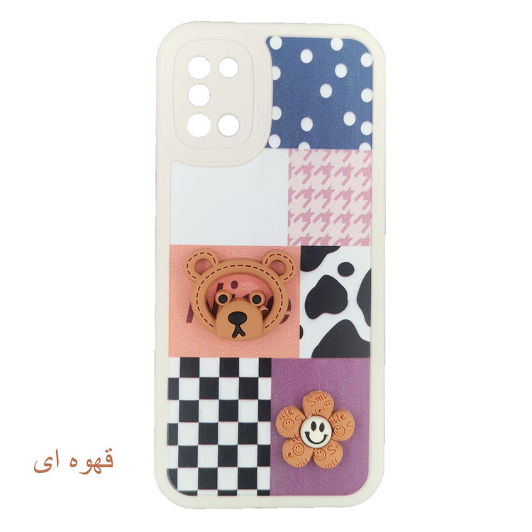 کاور لیمیا مدل فانتزی لنزدار ژله ای طرح عروسکی برجسته مناسب برای گوشی موبایل سامسونگ Galaxy A31