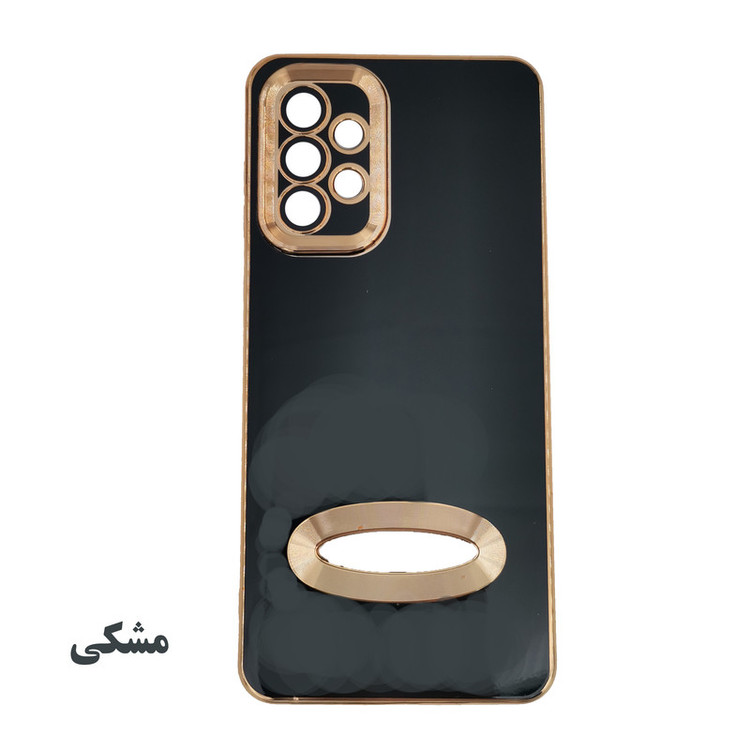 کاور لیمیا مدل کلاسیک لنزدار ژله ای طرح الکترورینگ مناسب برای گوشی موبایل سامسونگ Galaxy A32 4G