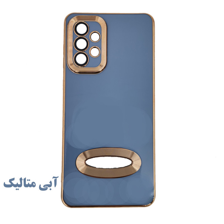کاور لیمیا مدل کلاسیک لنزدار ژله ای طرح الکترورینگ مناسب برای گوشی موبایل سامسونگ Galaxy A32 4G