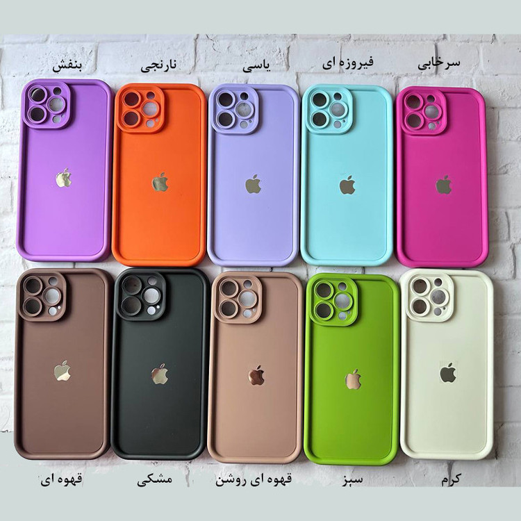 کاور تام قاب مدل سولید solid مناسب برای گوشی موبایل اپل iPhone 12 Pro