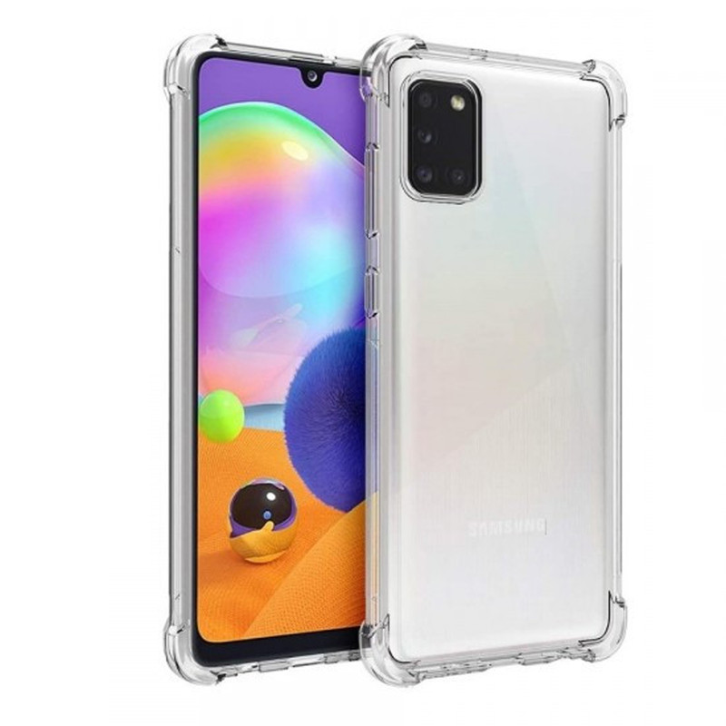 کاور مدل شفاف مناسب برای گوشی موبایل سامسونگ Galaxy A31