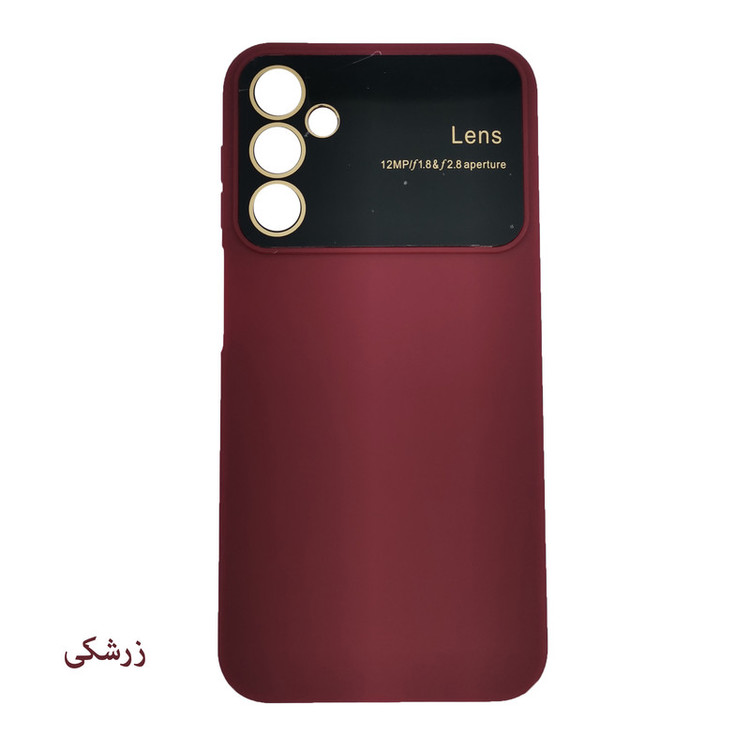 کاور لیمیا مدل کلاسیک ژله ای لنزدار مناسب برای گوشی موبایل سامسونگ Galaxy A24