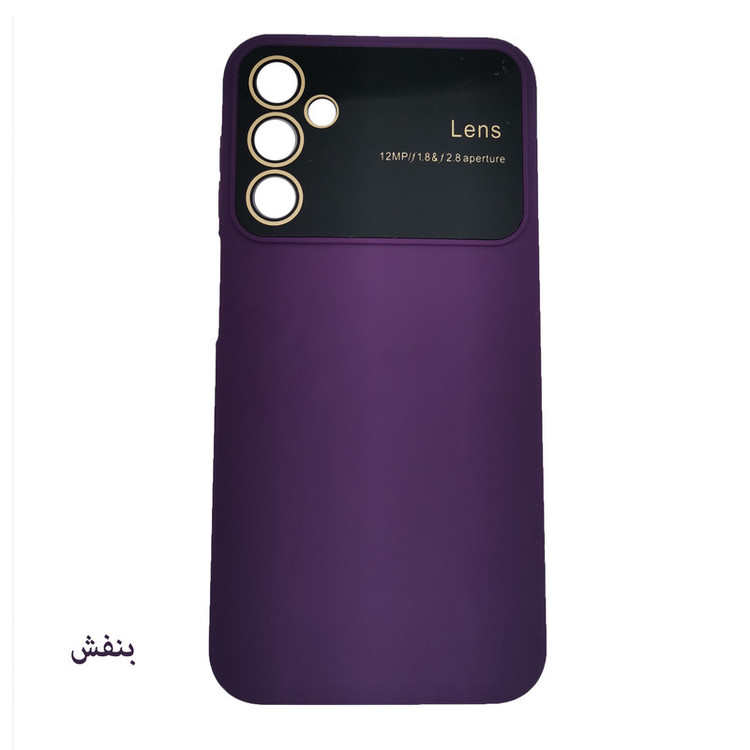 کاور لیمیا مدل کلاسیک ژله ای لنزدار مناسب برای گوشی موبایل سامسونگ Galaxy A54