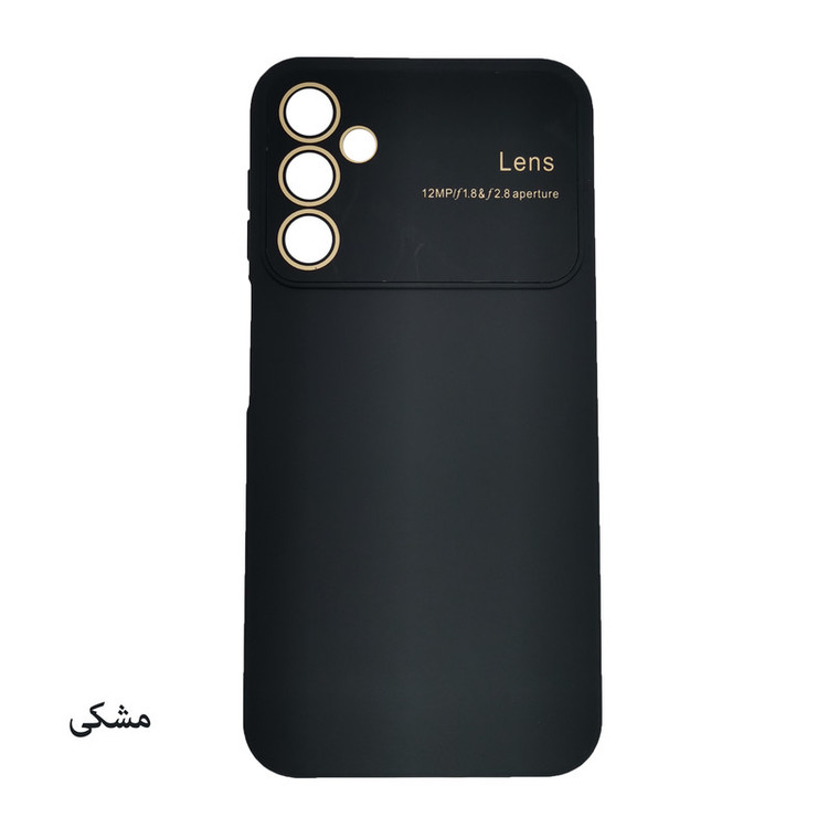 کاور لیمیا مدل کلاسیک ژله ای لنزدار مناسب برای گوشی موبایل سامسونگ Galaxy A54