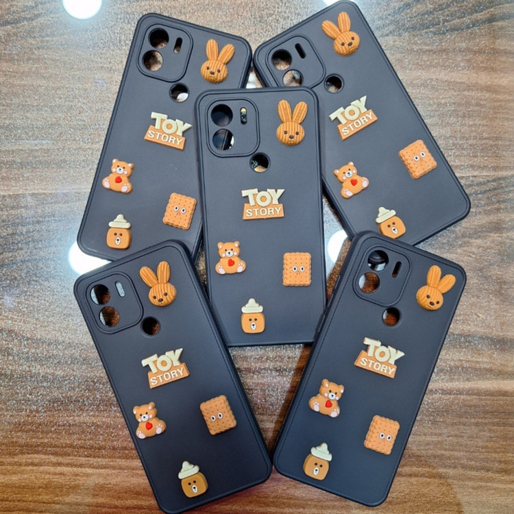 کاور طرح خرس برجسته مدل A1 plus مناسب برای گوشی موبایل شیائومی Redmi A1 Plus / A2 Plus