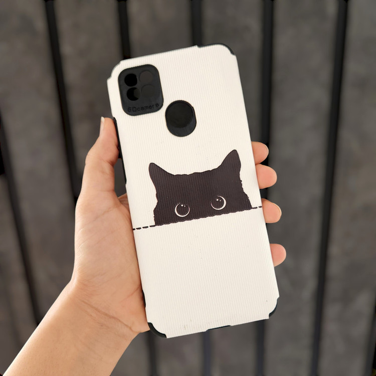 کاور مدل کبریتی طرح گربه مناسب برای گوشی موبایل شیائومی Redmi 9C / 9 activ / POCO C31 / Redmi 10A