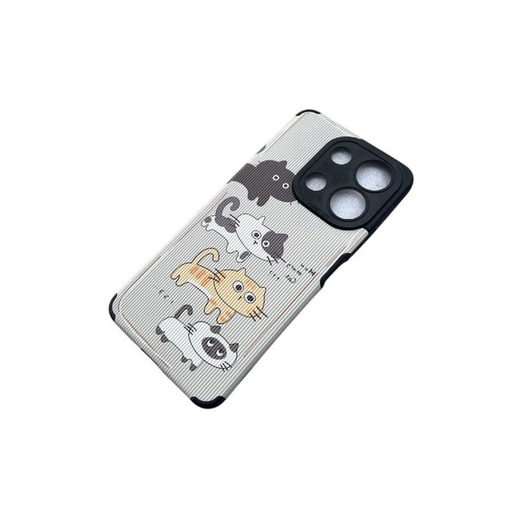 کاور مدل کبریتی طرح گربه مناسب برای گوشی موبایل شیاومی Redmi Note 12 Pro 5G
